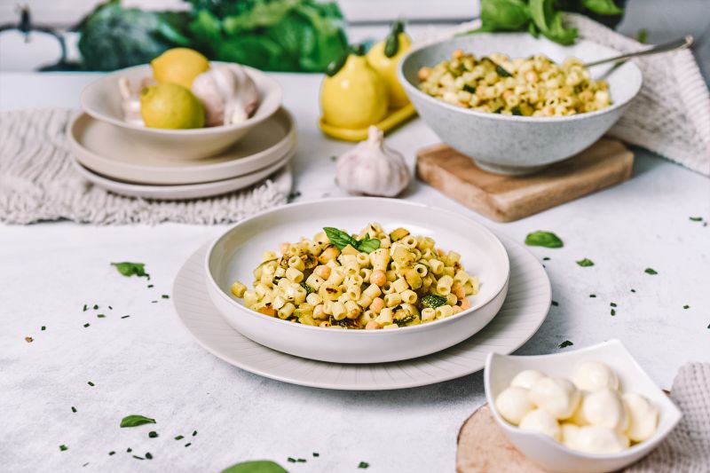 Pasta salata s pecenim tikvicama