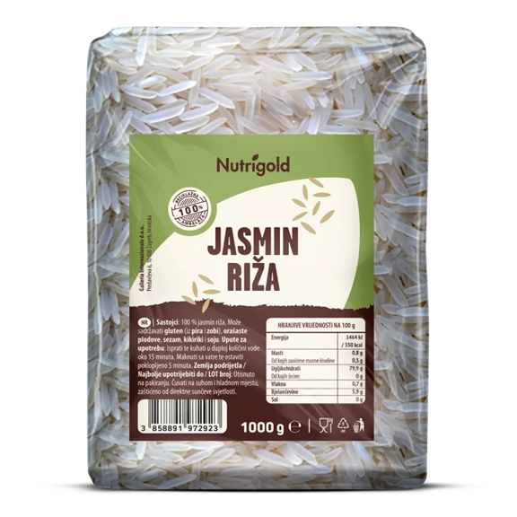 Jasminov riž – 1000 g Nutrigold