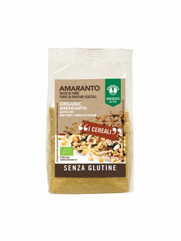 Probios amarant brez glutena v plastični embalaži,400g.