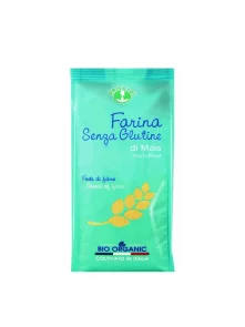 Probios ekološka koruzna moka brez glutena v plastični embalaži, 375g.