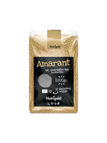Nutrigold ekološki amarant / ščir v prozorni plastični embalaži, 1000g.