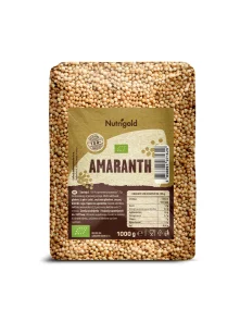 Nutrigold ekološki amarant / ščir v prozorni plastični embalaži, 1000g.