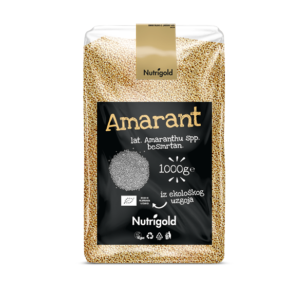 Amarant u plastičnoj prozirnoj ambalaži od 500 grama