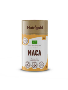 Nutrigold ekološka maca v prahu v rjavi embalaži, 250g.