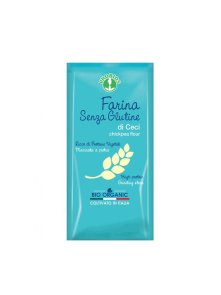 Probios čičerikina moka brez glutena v plastični embalaži, 375g.