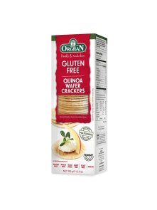 Orgran krekerji s kvinojo v kartonski embalaži, 100g.