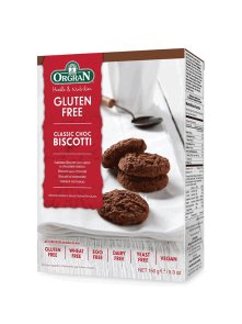 Orgran klasični kakavovi piškoti s kokosom v kartonski embalaži, 150g.
