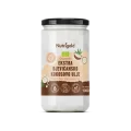 Nutrigold ekološko ekstra deviško kokosovo olje v 1000 ml kozarcu.