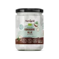 Nutrigold ekološko kokosovo olje brez vonja v 500 ml kozarcu.