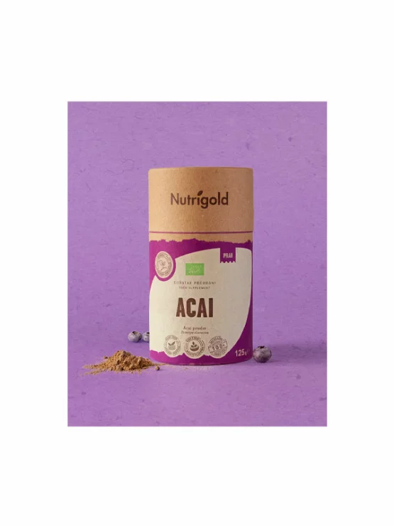Acai v prahu – Ekološki 125g Nutrigold