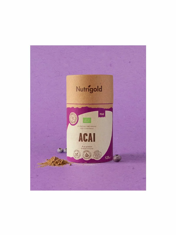 Acai v prahu – Ekološki 125g Nutrigold