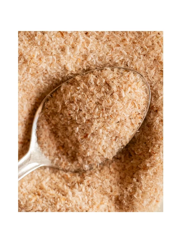 Nutrigold ekološki psyllium kosmiči v prozorni plastični embalaži, 300g.