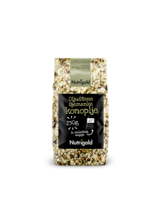 Konopljina semena oluščena - Ekološka 250g Nutrigold
