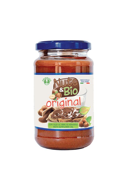 Probios ekološki čokoladni namaz brez glutena v kozarcu, 400g.