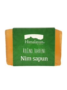Himalayan ročno izdelano nimovo milo z zeleno etiketo, 100g.