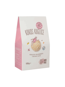 Raw sweets by Mihaela kokosove kroglice v kartonski embalaži, 100g.