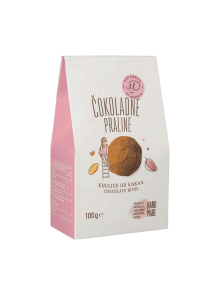Raw sweets by Mihaela čokoladne praline v kartonski embalaži, 100g.