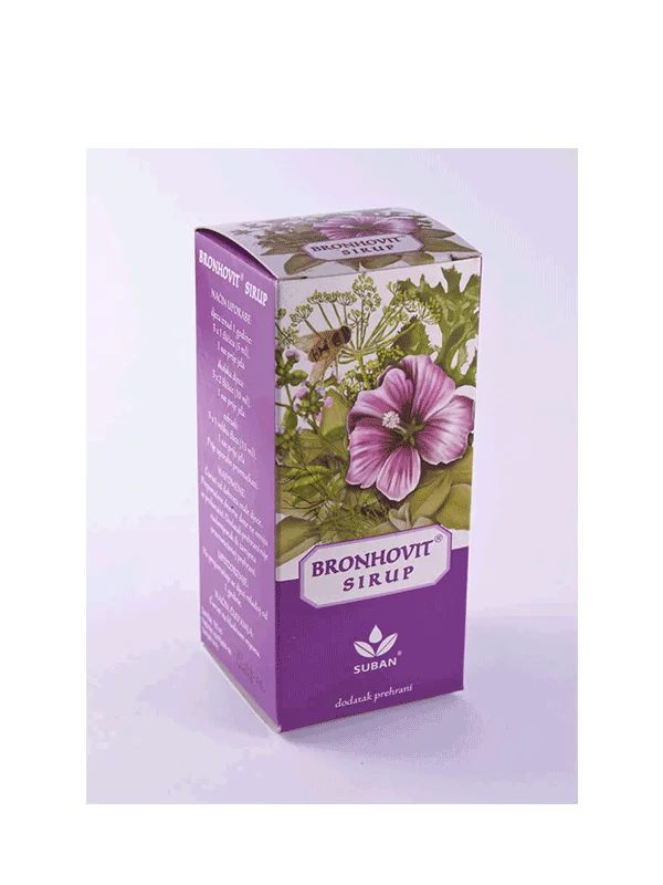 Bronhovit sirup - 100ml Suban