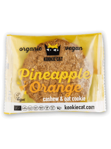 Kookie Cat Kookie Cat - Ekološki piškot 50g Ananas -Pomaranča