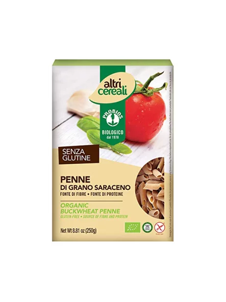 Ajdove testenine Peresniki Brez glutena – Ekološke 250g Probios