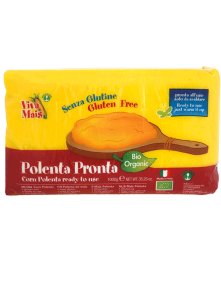 Probios ekološka koruzna polenta brez glutena v plastični embalaži, 1000g.