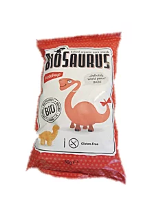 Biosaurus koruzni flips Ketchup Brez glutena – Ekološki 50g Biopont