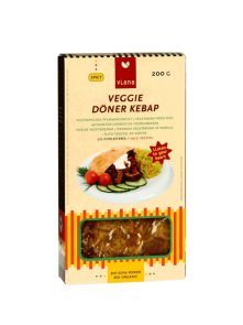 Viana ekološki veganski döner kebab v kartonski embalaži, 200g.