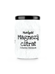 Nutrigold magnezijev citrat v kozarcu, 400g.