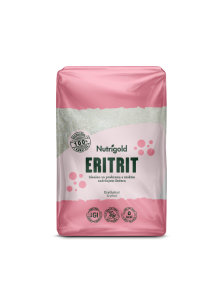 Nutrigold eritritol, naravno sladilo rez kalorij, 1000g.