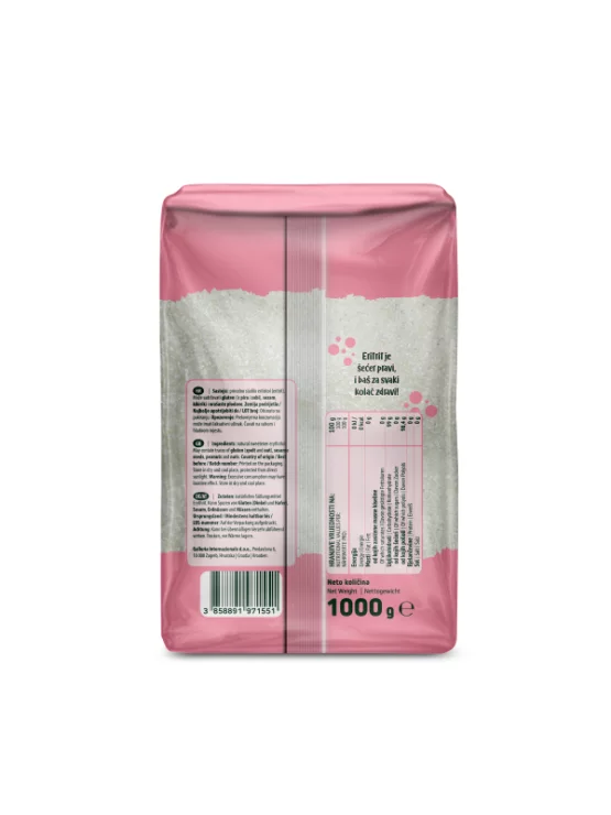 Eritritol Naravno sladilo - Brez kalorij 1000g Nutrigold