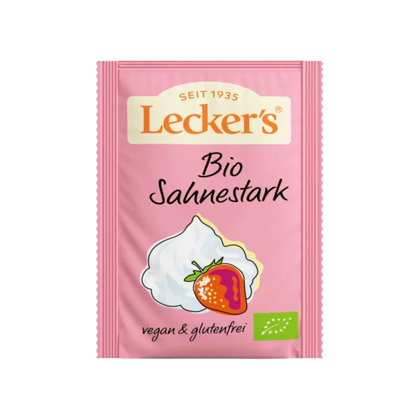 Lecker's mešanica/stabilizator za stepeno smetano v embalaži 4x8g