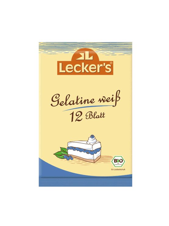 Lecker's želatina ekološka v embalaži 20g