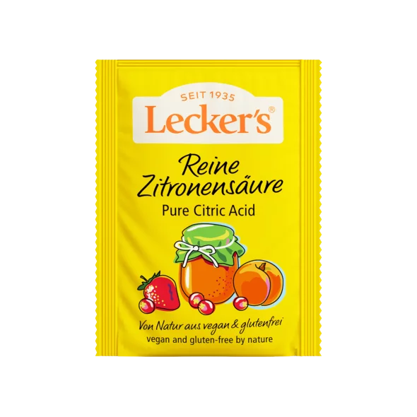 Lecker's citronska kislina 100% čista 2x10g