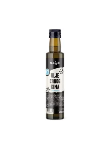 Nutrigold ekološko hladno stisnjeno olje črne kumine v steklenici, 250ml.
