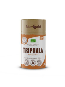 Nutrigold ekološka triphala v prahu, 200g.