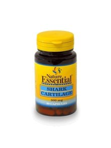 Shark Cartilage - Hrustanec morskega psa 500mg - 50 kapsul Nature Essential