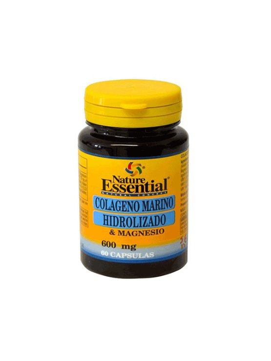 Nature Essential hidrolizirani kolagen z magnezijem v kapsulah, 500mg v plastični embalaži, 60 kapsul.