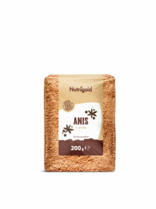 Nutrigold janež v prahu v prozorni plastični embalaži, 200g.