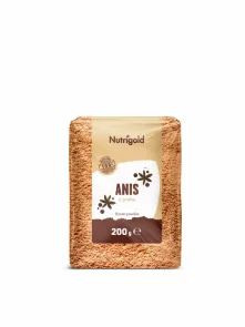 Nutrigold janež v prahu v prozorni plastični embalaži, 200g.