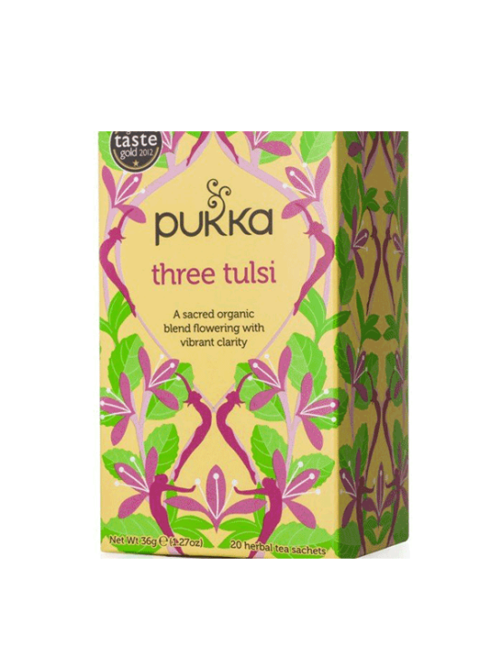 Pukka ekološki čaj Tulsi v kartonski emablaži, 20x1,8g.