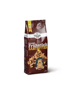 Bauck Mühle ekološki hrustljav zajtrk s temno čokolado v plastični embalaži, 325g.