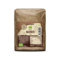 Nutrigold ekološki rjavi basmati riž v 500 gramski prozorni plastični embalaži