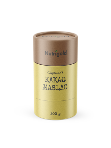 Ekološko kakavovo maslo v 200 gramski rjavi posodici