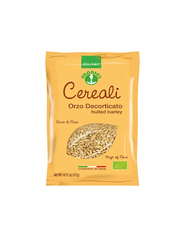 Probios ekološki ješprenj / oluščeni ječmen v plastični embalaži, 400g.
