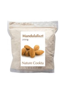 Nature Cookta Mandljeva moka v plastični embalaži, 250g.