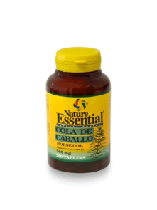 Nature Essential njivska preslica 500mg v plastični embalaži, 250 tablet.