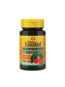 Nature Essential malinovi ketoni 300mg v plastični embalaži, 60 kapsul.