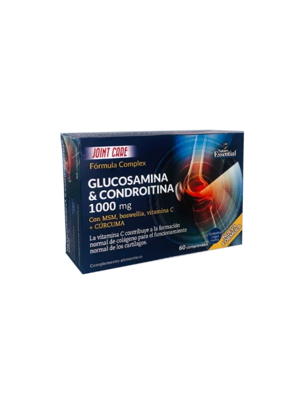 Nature Essential Glukomanan + kondroiti kapsule 1000mg v papirnati embalaži, 60 kapsul.