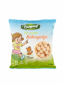 Biopont Bogi ekološke prosene kroglice brez glutena v plastični embalaži, 75g.