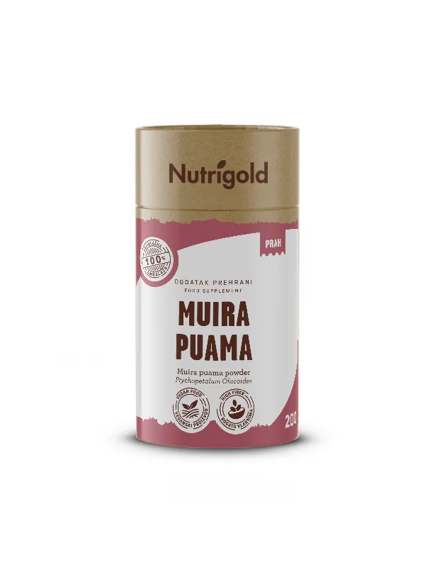 Nutrigold Muira Puama v prahu 200g Nutrigold.